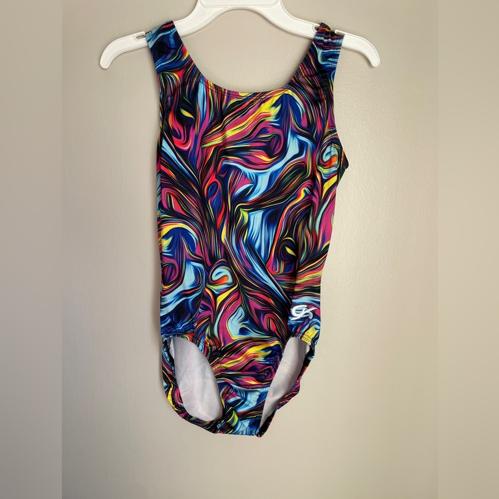 GK Multicolor Leotard Adult Medium
